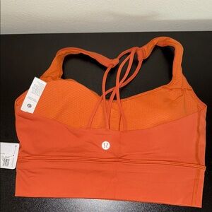 lululemon athletica Orange Sports Bra